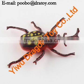 Plastic decoration beetle figurine