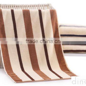 32s Cotton Terry Satin Solid Color Face Towel 100 Cotton For Promotion