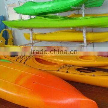 rotomolded kayak with rotomolding rotational mould, LLDPE