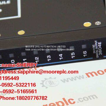 TRICONEX	3625  IN STOCK