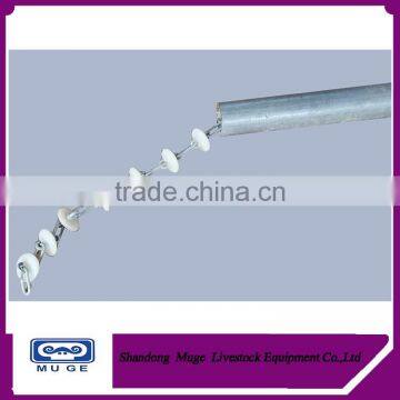 Galvanized pipe for chain disk and spare parts of pig feeding system