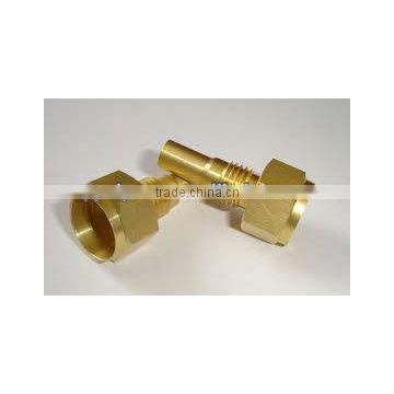 elbow brass hose barb