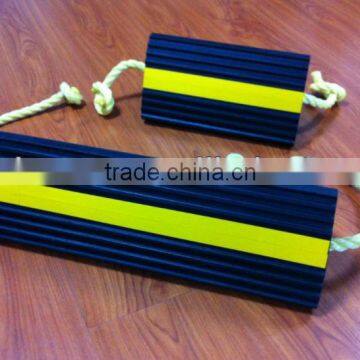 aircraft rubber wedge