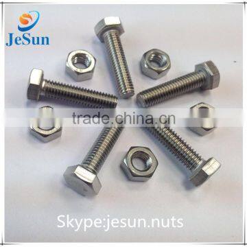 China supplier hot sales china bolt and nut,hex bolt and nut DIN933