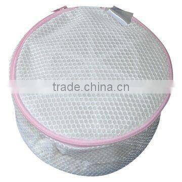 BSCI Portable Folding Colored Mesh Washable Laundry Bag photo-2