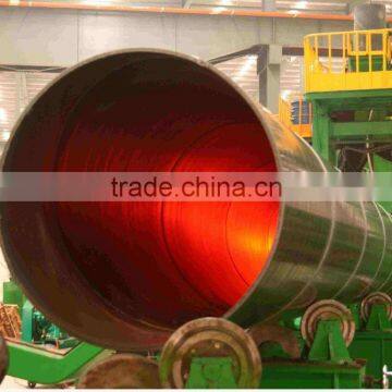 API5L X42 X46 X52 SSAW Spiral Welded Black Carbon Steel Pipe photo-2