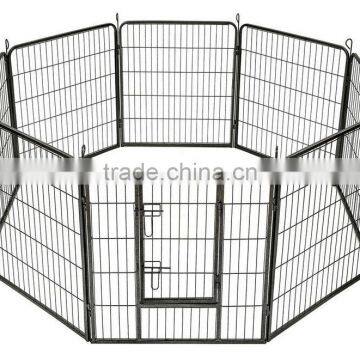 8 Panels Heavy Duty Pet Play Dog Cage photo-5