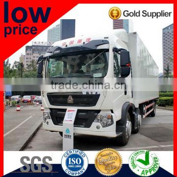 HOWO T5G MAN Engine 280HP Euro4 6X2 Motor Truck / Cargo Van truck