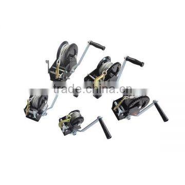 Manufacturing 1200lbs Galvanized Small Barge Winch With Belt photo-6