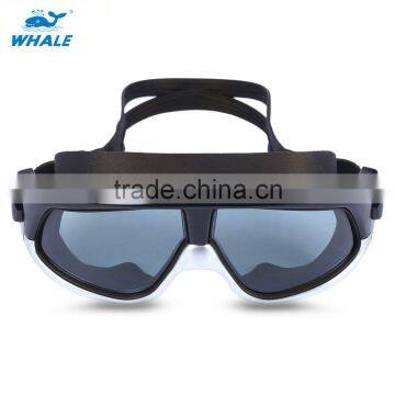 Whale Unisex Professional Colored Lenses Dving Swimming Goggles Anti-fog UV Protection For Diving Swimming