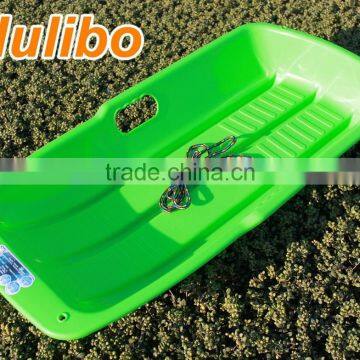 CE Approved Plastic Snow Glider Toboggan Snow Sledge With Rope Kids Plastic Ski Toys photo-6