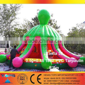 Inflatable Bouncer Octopus Tinfla 36 in PVC Tarpaulin Cute Devilfish photo-3