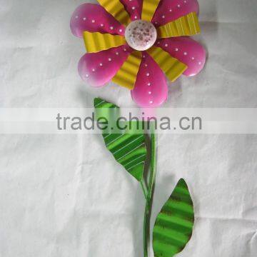 Garden Decoration Flower Stakes Decorative Flower Stake Metal Flower Stake Flower Garden Decoration Stake Flower Pick photo-4