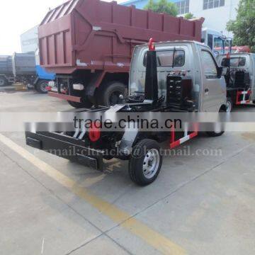 4*2 CHANGAN 3m3 Hook Lift Trash Truck for Sale photo-3