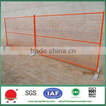 2015 Hot Sale Orange Tubular Temporary Fence Panels for Canada photo-2