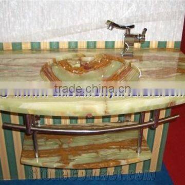 EXPORT QUALITY PAKISTAN FACTORY MADE ONYX BATHROOM COUNTERTOPS photo-2