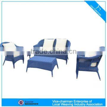 A - round wicker sofa patio garden rattan sofa set CF872