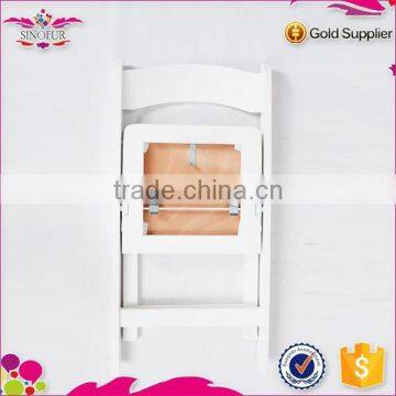 New degsin Qingdao Sionfur low price outdoor mahogany resin folding chair