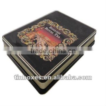 R408 rectangle top grade black tea packing box