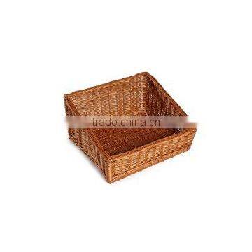 2016 Wholesale rattan pet basket for birthday gifts with handmade