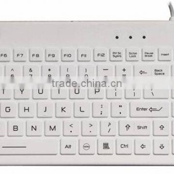 JH-IKB800 Industrial Silicone Keyboard With Trackball 106 Keys Waterproof and Washable