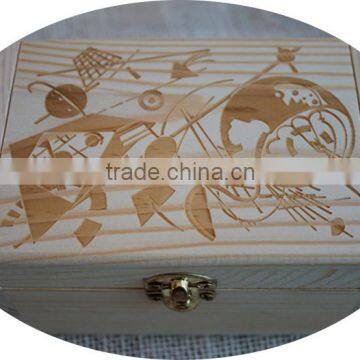 High Quality New Design Handmade Customized Unfinished Wooden Essential Oil Bottle Box With Empressed Logo photo-5