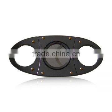 Promotional Gift Cigar Cutter Custom Logo Stainless Steel Cigar Knife photo-3