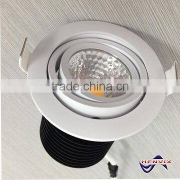 230V dimmable 7W Warm white 4 led downlight kit