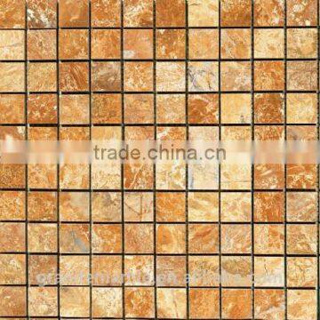 High Quality Yellow Mosaic Tile For Bathroom/Flooring/Wall etc & Mosaic Tiles On Sale With Low Price