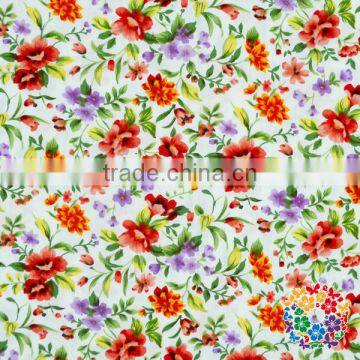 Boutique Blue White Star Printed Cotton Fabric Wholesale 4th of July Cloth Fabric photo-3