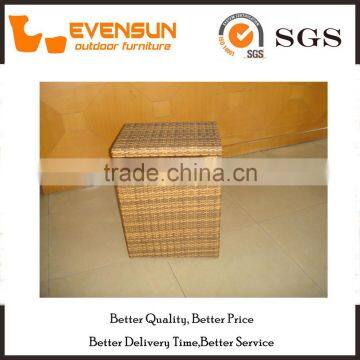 Delicate Cube Rattan Storage Box Outdoor Wicker Furniture photo-2
