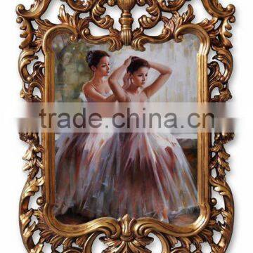 FA-132G-01 Vintage Waterproof Frame Oil Paintings for Home&hotel Decoration photo-3