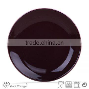 16pcs Round Shape Purple Dinnerware Set photo-2