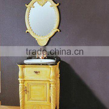 European Lastest Mirror Bathroom Cabinet,Vintage Wood Bathroom Vanities,Classical Quality Mirrored Cabinets(BF08-4073)