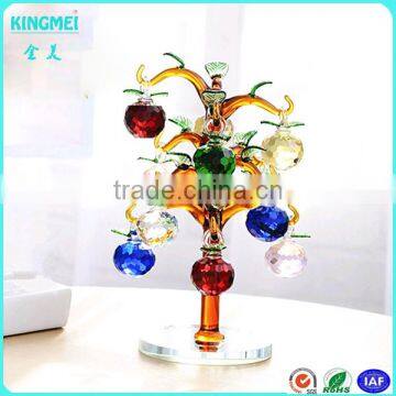 Hot Colorful Crystal Apple Tree Wedding Souvenirs With 18 Apples photo-3