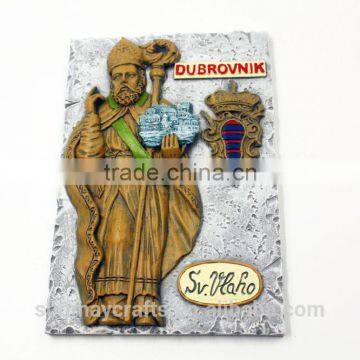 Wholesale Custom Polyresin Croatia Dubrovnik Souvenir Plates for Sale photo-2