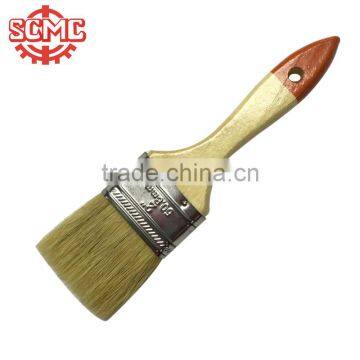 cheap wooden handle mixed bristle paint brush