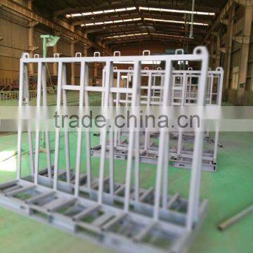 Glass Transportation racks with new design in JIning city