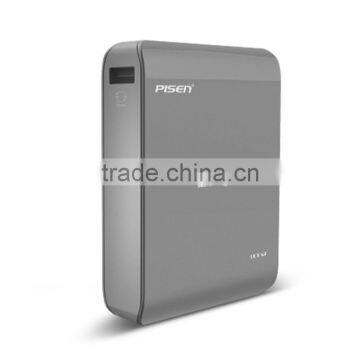 Universal Smart LED Torch Light External Battery PISEN Mobile Power Bank 10000mAh Portable Charger photo-5