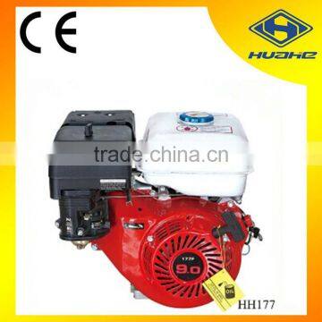 9 hp 177 gasoline engine,single cylinder air cooled gasoline engine