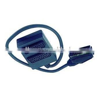 Scart socket 0.5M cable,VK4-0063