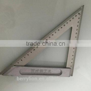 Berrylion Stainless Steel Triangle Ruler 200mm Straight Angle Ruler photo-4