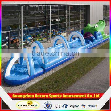 New design inflatable slip n slide for adult