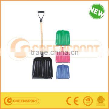 plastic colorful snow shovel with auger shovel