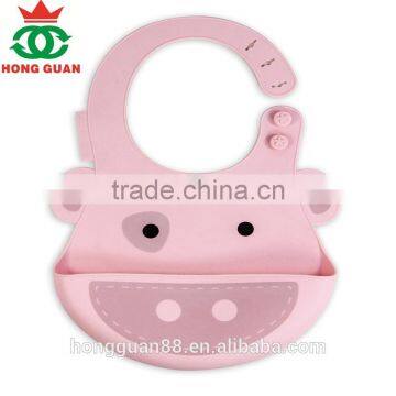 Non-toxic silicone baby bib baby silicone bib silicone rubber baby bibs