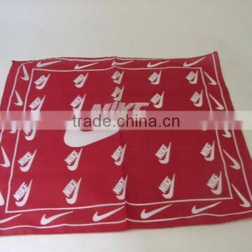 Hot Selling Screen Printing Leaf Bandanas in Black and White photo-6