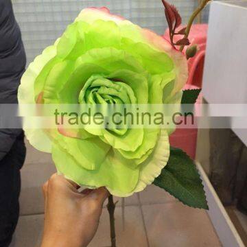 New t Sale in China Artificial Flower Decor Wedding Artificial Chinese Rose Flower Fake Decoration Flower Decoration photo-4