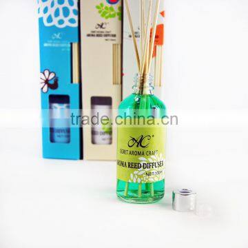 Popular Customized Glass Bottle With Rattan Sticks for Hotel Automatic Air Freshener photo-3
