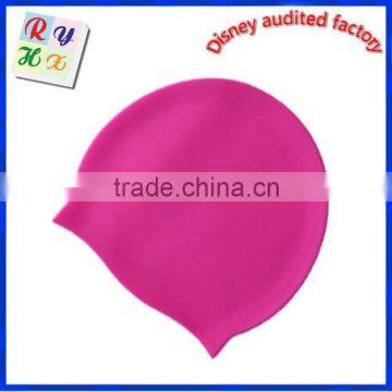 Hot Sale Funny Silicone Swimming Cap Rubber Swimming Cap photo-2