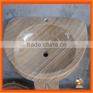 Natural Marble Bathroom Sinks---MSW102